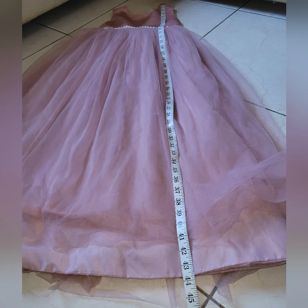 Charming Mauve Kids Formal Dress Size 10